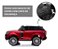 Mini Carro Elétrico Licenciado Land Rover Mp5 Vermelha Cor Vermelho - Imagem 6