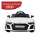 Carrinho Eletrico Infantil Mini Carro Criança 12v Audi R8 Cor Branco Voltagem Do Carregador 110v/220v - Imagem 3