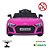 Carrinho Elétrico Infantil Importway Audi R8 Spyder Rosa Voltagem Do Carregador 110v/220v - Imagem 9