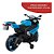 Mini Moto Motinha Infantil Elétrica Com Farol Rodas Led Cor Azul - Imagem 5
