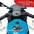 Mini Moto Motinha Infantil Elétrica Com Farol Rodas Led Cor Azul - Imagem 4