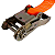 Slackline 10 Metros com Catraca T123 Laranja Fita de Nylon - Acte Sports - Imagem 7