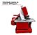 Máquina De Costura Portátil Overlock 150w Vermelha Importway 220v - Imagem 4