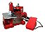Máquina De Costura Portátil Overlock 150w Vermelha Importway 220v - Imagem 7