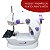 Mini Maquina Costura Portátil Completa Mesa Pedal Importway - Imagem 3