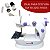 Mini Maquina Costura Portátil Completa Mesa Pedal Importway - Imagem 8