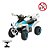Mini Quadriciclo Elétrico Infantil Bw129br Importway Branco - Imagem 10
