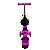Patinete Infantil Divertido 2x1 Rosa Cesta Joaninha Brinqway - Imagem 6