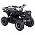 Mini Quadriciclo 49cc Partida Elétrica 60kg 45km/h à Gasolina Preto Importway - Imagem 1