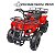 Mini Quadriciclo 49cc Partida Elétrica 60kg 45km/h à Gasolina Vermelho Importway - Imagem 15