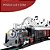 Trenzinho Trem Ferrorama Locomotiva Maria Fumaça Infantil - Imagem 4