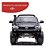 Mini Carro Elétrico Infantil Toyota Hilux Bateria 12v Preta Com Rodas Eva - Imagem 3