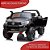 Mini Carro Elétrico Infantil Toyota Hilux Bateria 12v Preta Com Rodas Eva - Imagem 7