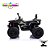 Mini Quadriciclo Elétrico Moto Infantil Bateria 12v Luz Som Controle Bivolt Brinqway Bw-209 Cor Branco - Imagem 10
