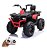 Mini Quadriciclo Elétrico Moto Infantil Bateria 12v Luz Som Controle Bivolt Brinqway Bw-209 Cor Vermelho - Imagem 1