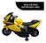Mini Moto Elétrica Infantil Luzes Sons Leds 6v Cor Amarelo Até 25kg Importway - Imagem 7