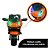 Mini Moto Elétrica Infantil Luzes Sons Leds 6v Cor Laranja Até 25kg Importway - Imagem 5