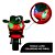 Mini Moto Elétrica Infantil Luzes Sons Leds 6v Cor Vermelho Até 25kg Importway - Imagem 5