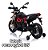 Mini Motinha Elétrica Infantil Moto Importway Aprilia Dorsoduro 900 12v Luz Som Até 25kg Preta - Imagem 4