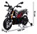 Mini Motinha Elétrica Infantil Moto Importway Aprilia Dorsoduro 900 12v Luz Som Até 25kg Preta - Imagem 2