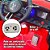 Mini Carro Elétrico Tipo Mustang Vermelho Com Controle Luz Som Voltagem Do Carregador 110v/220v - Imagem 3
