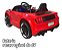 Mini Carro Elétrico Tipo Mustang Vermelho Com Controle Luz Som Voltagem Do Carregador 110v/220v - Imagem 9