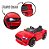 Mini Carro Elétrico Tipo Mustang Vermelho Com Controle Luz Som Voltagem Do Carregador 110v/220v - Imagem 4