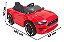 Mini Carro Elétrico Tipo Mustang Vermelho Com Controle Luz Som Voltagem Do Carregador 110v/220v - Imagem 2