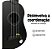 Mini Violao Infantil 57cm Preto Ukulele Palheta Cordas Aço - Imagem 5