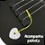 Mini Violao Infantil 57cm Preto Ukulele Palheta Cordas Aço - Imagem 4