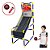 Cesta Basquete Infantil 1,3m Bola Inflador Retorno Parquinho - Imagem 1