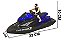 Mini Jet Ski Moto Aquática Recarregável Brinquedo Infántil Azul - Imagem 2