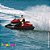 Mini Jet Ski Moto Aquática Recarregável Brinquedo Infántil Vermelho - Imagem 8