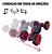Carrinho Importway Relógio Gestos De Mão Acrobático Sensor Cor Vermelho - Imagem 8