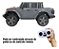 Mini Carro Elétrico Infantil 12v 4x4 Jeep Rubicon Até 50kg Cinza - Imagem 7