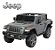 Mini Carro Elétrico Infantil 12v 4x4 Jeep Rubicon Até 50kg Cinza - Imagem 1