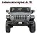 Mini Carro Elétrico Infantil 12v 4x4 Jeep Rubicon Até 50kg Cinza - Imagem 3
