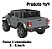 Mini Carro Elétrico Infantil 12v 4x4 Jeep Rubicon Até 50kg Cinza - Imagem 9