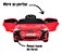 Mini Carro Elétrico Infantil Audi Etron Gt Bateria 6v Vermelho Brinqway - Imagem 5