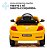 Carro Infantil Elétrico Volkswagen Fusca Beetle Dune Amarelo - Imagem 5