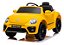 Carro Infantil Elétrico Volkswagen Fusca Beetle Dune Amarelo - Imagem 1