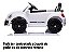 Carro Infantil Elétrico Volkswagen Fusca Beetle Dune Branco - Imagem 5