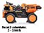 Mini Caminhão Elétrico Infantil Escavadeira 12v Basculante Cor Laranja Bivolt - Imagem 7