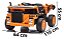 Mini Caminhão Elétrico Infantil Escavadeira 12v Basculante Cor Laranja Bivolt - Imagem 2