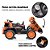 Mini Caminhão Elétrico Infantil Escavadeira 12v Basculante Cor Laranja Bivolt - Imagem 4