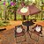 Kit Mesa 2 Cadeiras Guarda-sol Infantil Macaco Praia Camping - Imagem 10