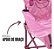 Cadeira Camping Praia Infantil C/ Bolsa Transporte Bichinhos Porquinho - Imagem 8
