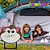 Cadeira Moon Infantil Macaco Importway Camping Praia Cor Marrom - Imagem 10