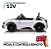 Mini Carro Elétrico Infantil Importway Bmw I8 Branco 12v Som Brinqway - Imagem 3
