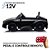 Mini Carro Elétrico Infantil Importway Bmw I8 Preto 12v Som Brinqway - Imagem 3